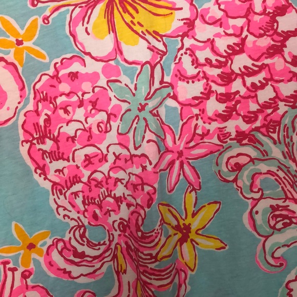 Lilly Pulitzer Palmetto Dress Breakwater Blue XS - Picture 4 of 6